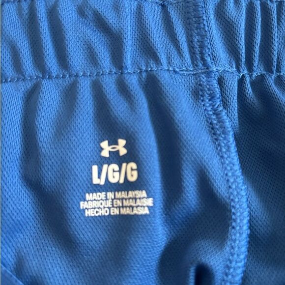 Under Armour Blue and green Athletic Shorts - Picture 3 of 4